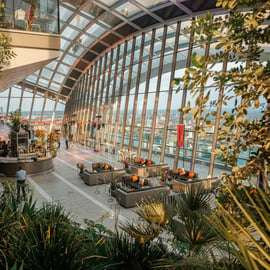 Vstupenka do Sky Garden se snídaní v The Larch