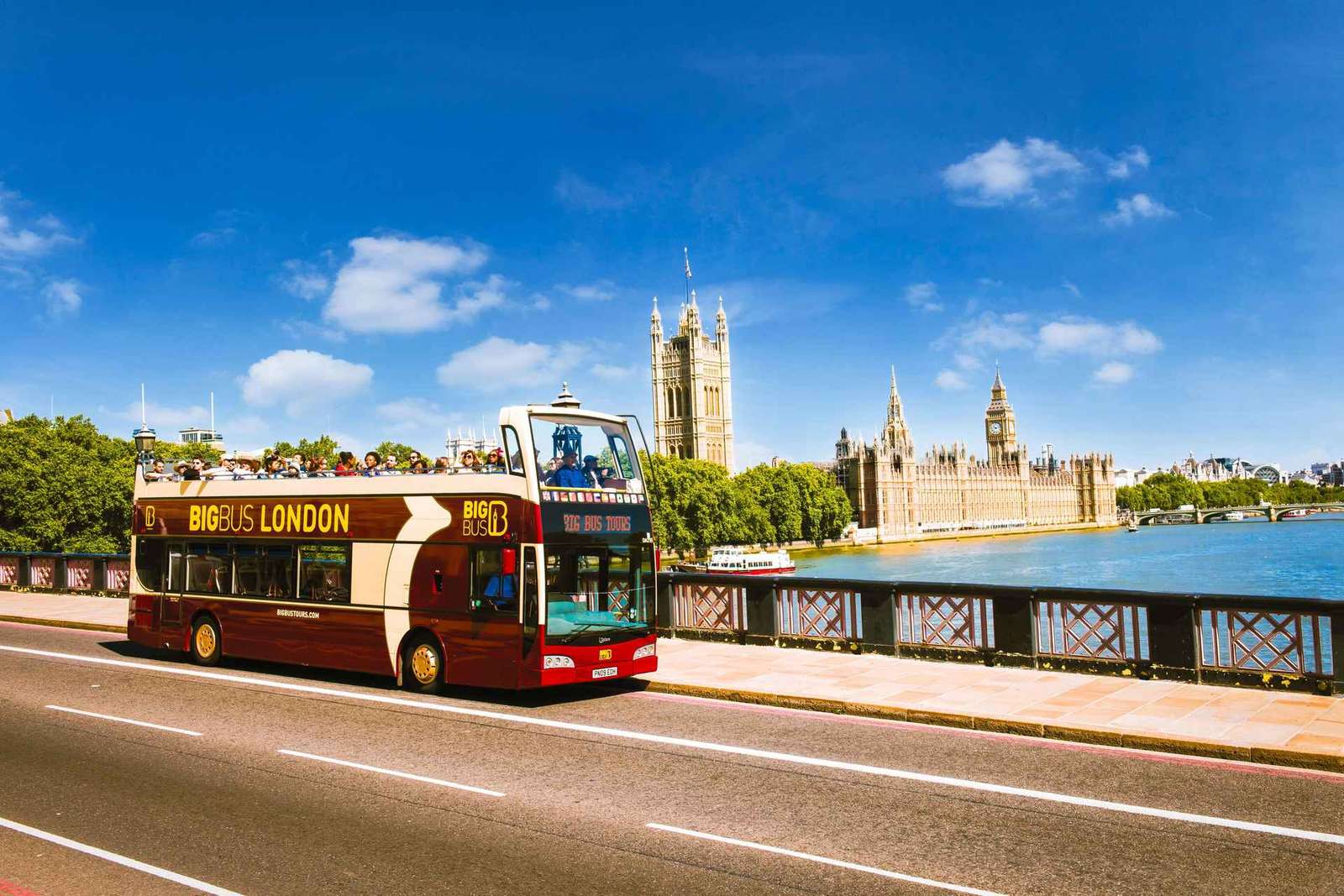 Londres : visite en bus à arrêts multiples à arrêts multiples avec option croisière multiple