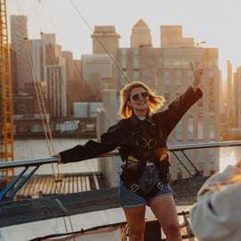 London: O2 Arena Rooftop Climbing Experience