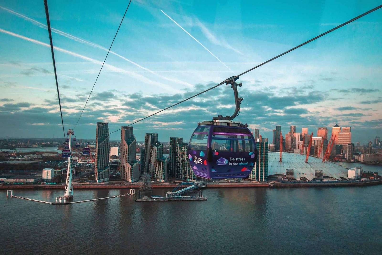 London: Uber Boat Single Trip und London Cable Car