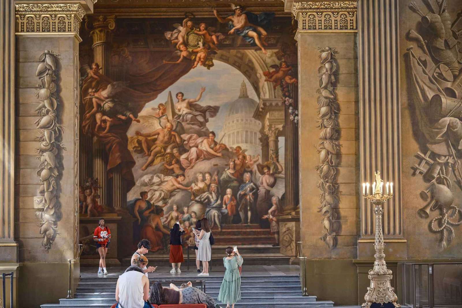 Londen: Painted Hall Entree en rondleiding Old Royal Naval College