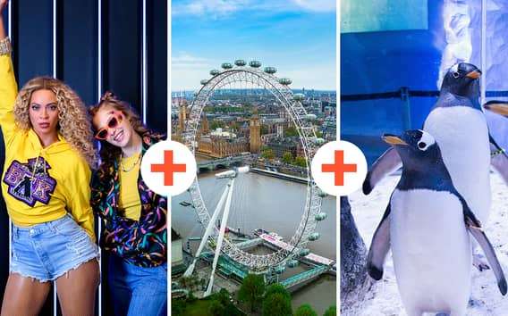 London: Madame Tussauds, London Eye & SEA LIFE Combo Ticket