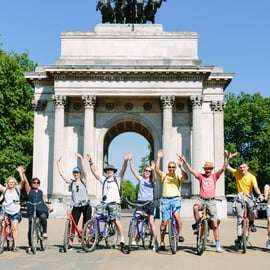 Visite à vélo des points forts du Royal London (3 heures)