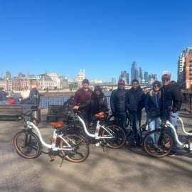 London E-bike tur & Borough marknad