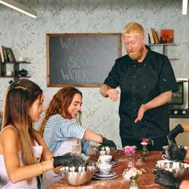 Londres: Workshop de chá e fabrico de scones tradicionais ingleses