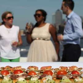 London: Abendfahrt auf der Themse mit Sekt und Canapés