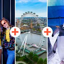 Londres : Madame Tussauds, London Eye et SEA LIFE - Billets combinés