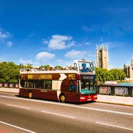 Londres : visite en bus à arrêts multiples à arrêts multiples avec option croisière multiple