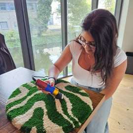 West London: Take-Home Rug Tufting Workshop for Beginners