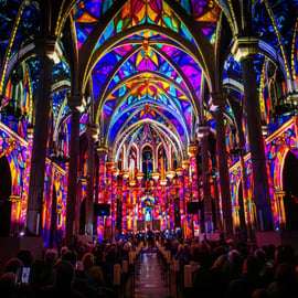LUMINISCENCE, Cattedrale di Westminster: concerto immersivo
