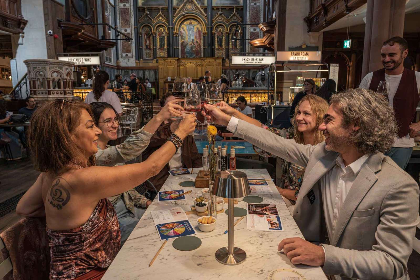 Londyn: Degustacja win włoskich w kościele św. Marka