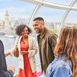 Ingresso combinado London Eye e Madame Tussauds