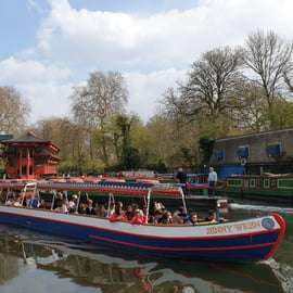 Boottocht Camden Lock Londen naar Little Venice, Jenny Wren