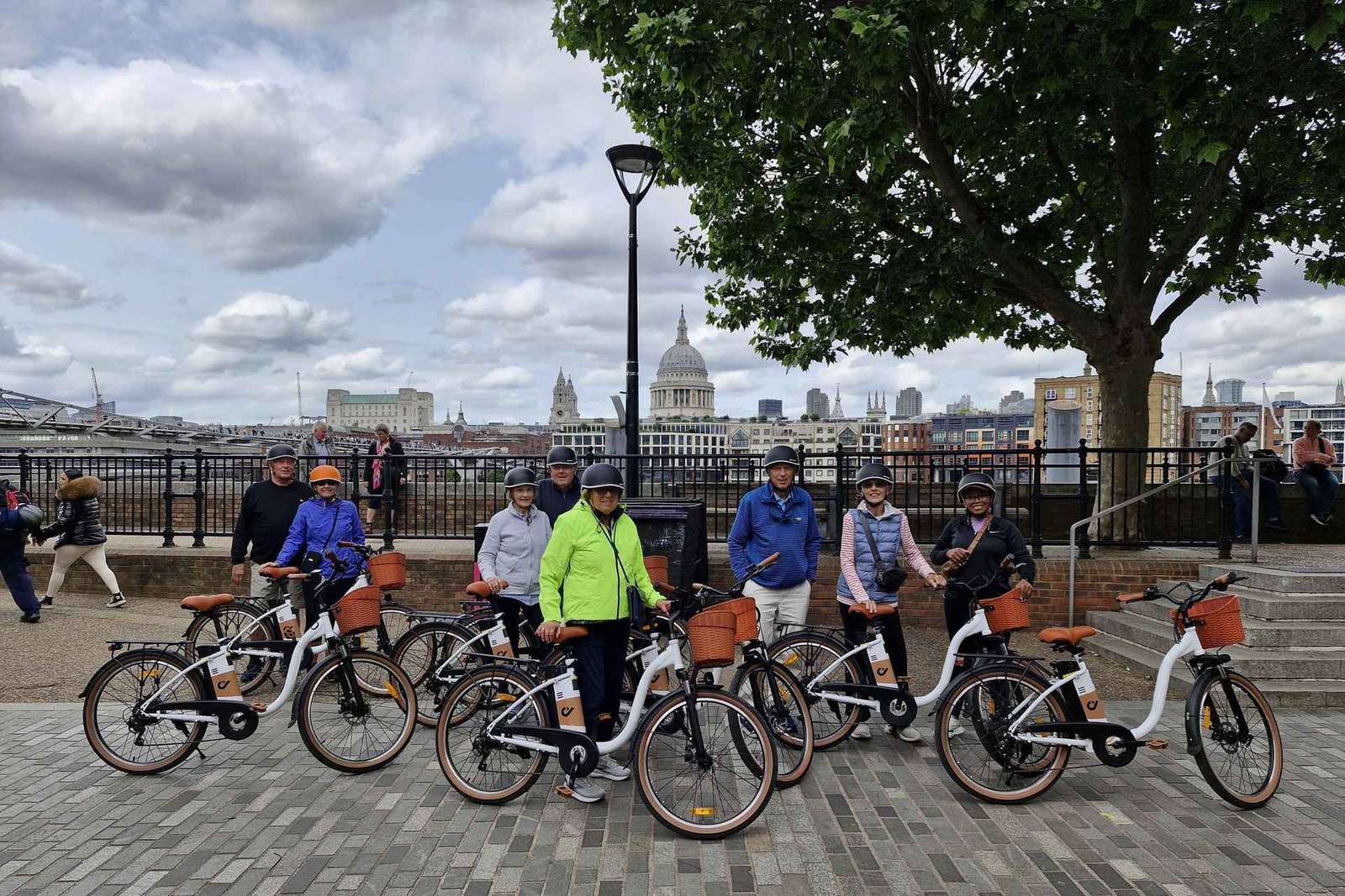 London E-bike tur & Borough marknad