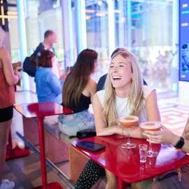 The Cube em Canary Wharf: jogos imersivos em dupla