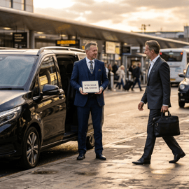 Privát autós transzfer Gatwickből London belvárosába