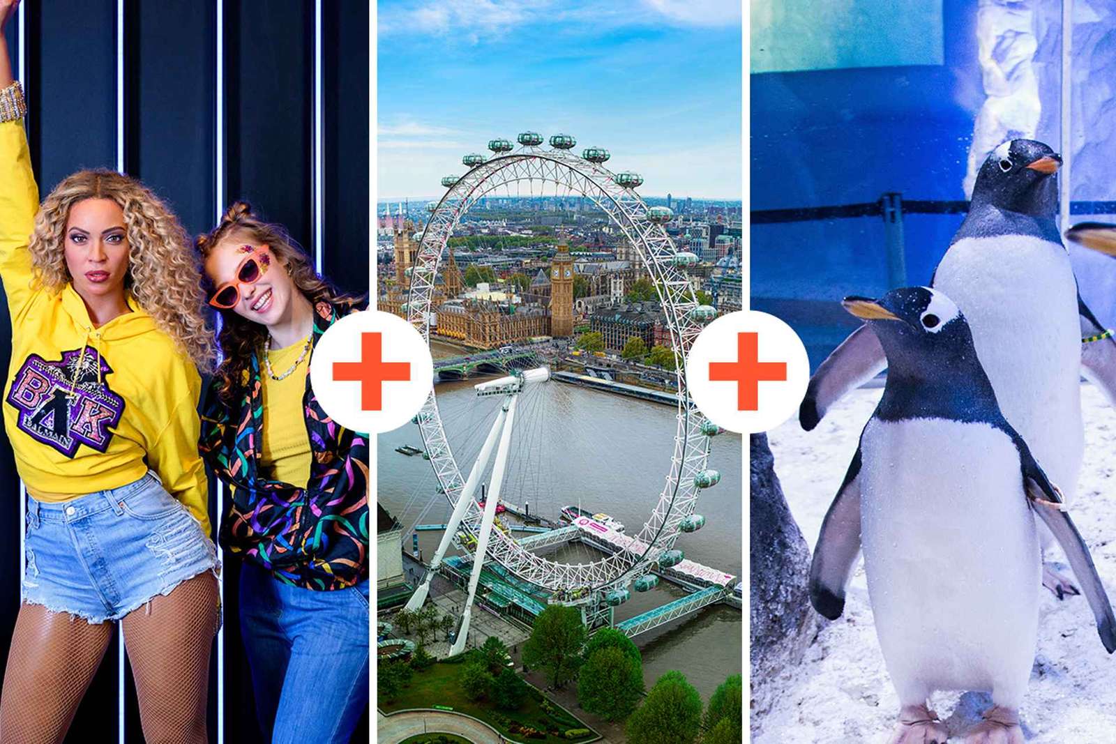 Londres : Madame Tussauds, London Eye et SEA LIFE - Billets combinés