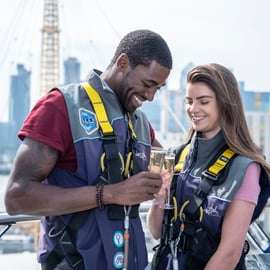 London: O2 Arena Rooftop Climbing Experience
