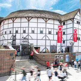 Visita guiada al Shakespeare's Globe de Londres y su historia
