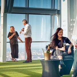 Londres : billet d'entrée au Shard avec champagne