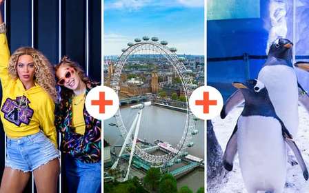 Londýn: Kombinovaná vstupenka do Madame Tussauds, London Eye a SEA LIFE