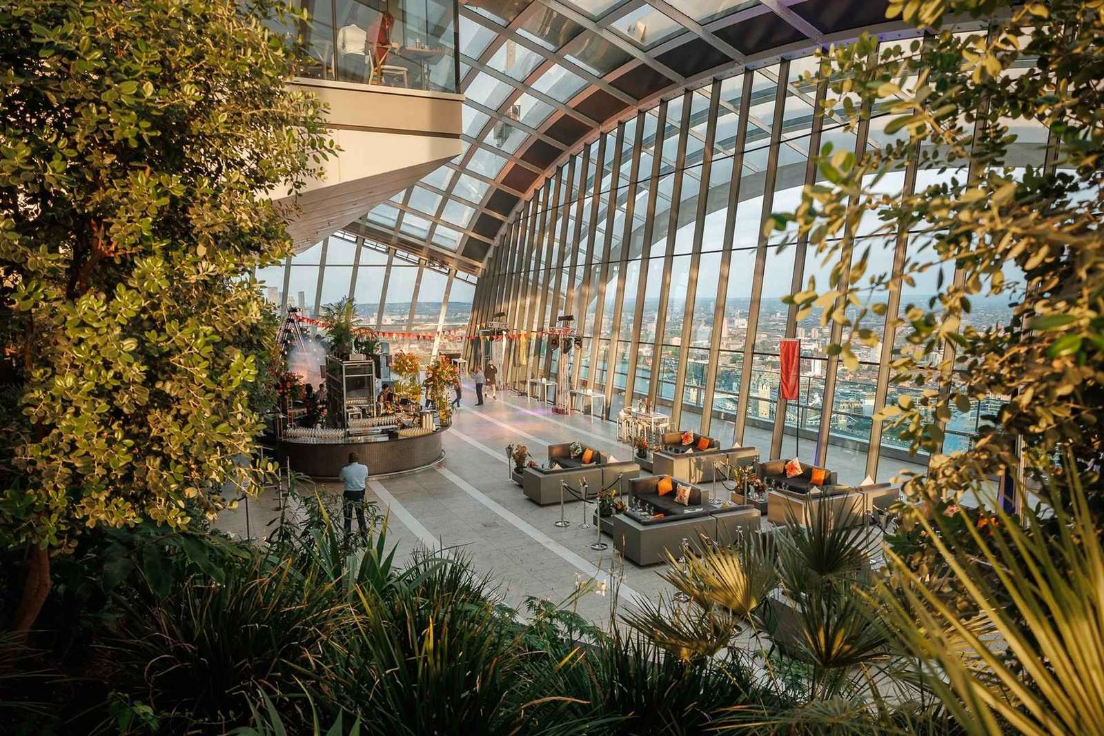 Vstupenka do Sky Garden se snídaní v The Larch
