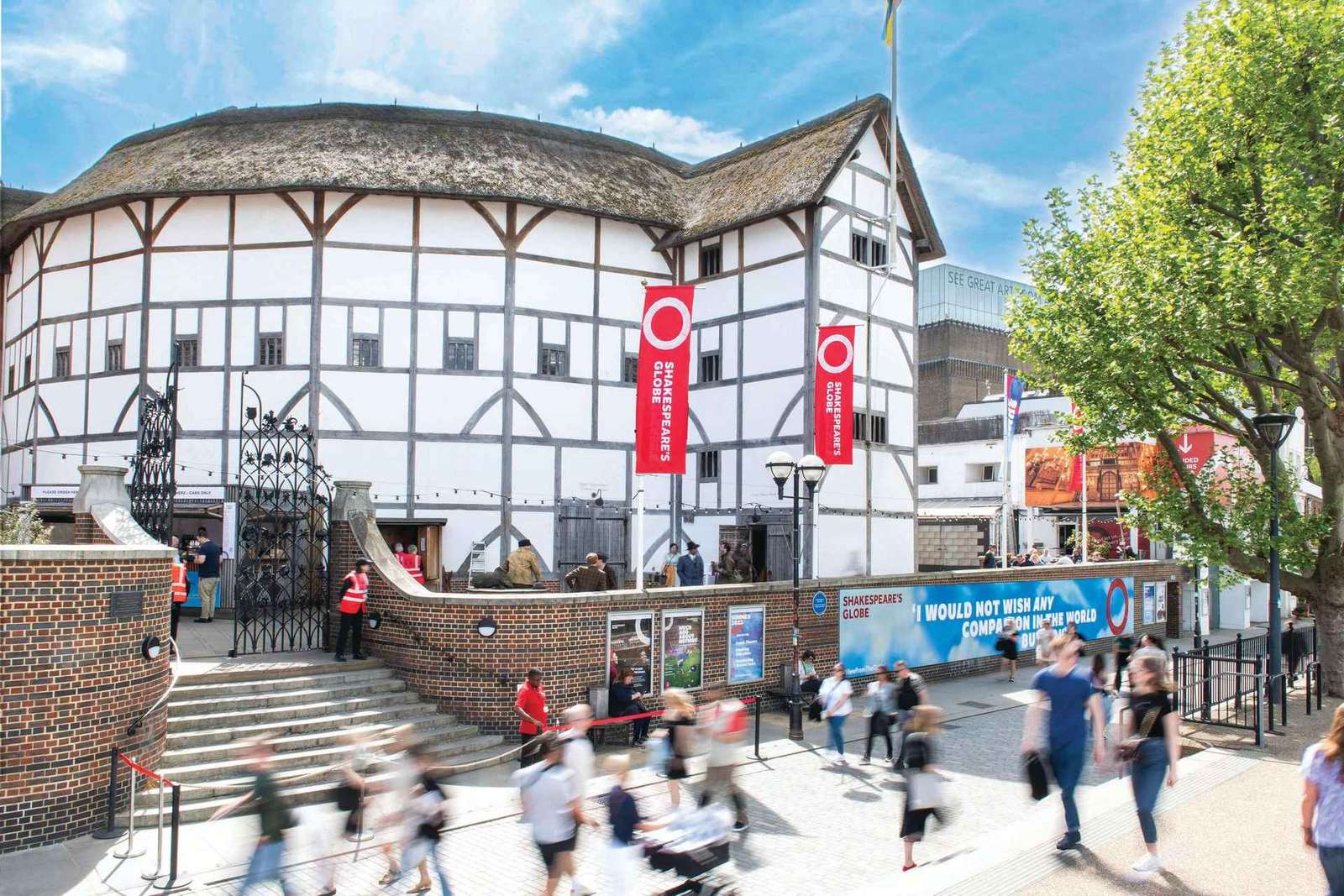 Visita guiada al Shakespeare's Globe de Londres y su historia