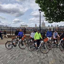 London E-bike tur & Borough marknad