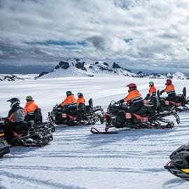 Reykjavík: Snöskotertur på Langjökullglaciären med isgrotta