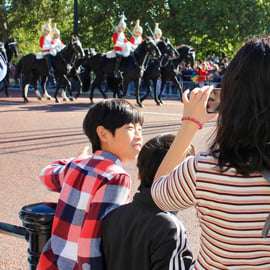 Grande excursão de bicicleta de meio dia em Londres