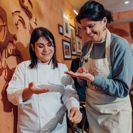 Pastaworkshop in Londen met prosecco en antipasti