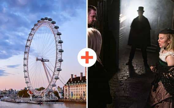 London Dungeon és London Eye jegyek egy látogatásra