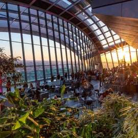 Vstupenka do Sky Garden se snídaní v The Larch