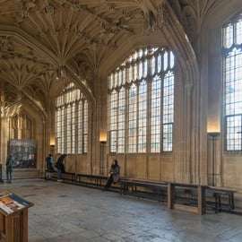 Tour a piedi di Oxford: Christ Church e Bodleian con uno studente