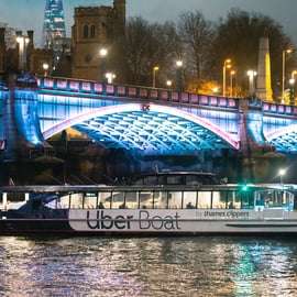 London: Uber Boat Single Trip und London Cable Car