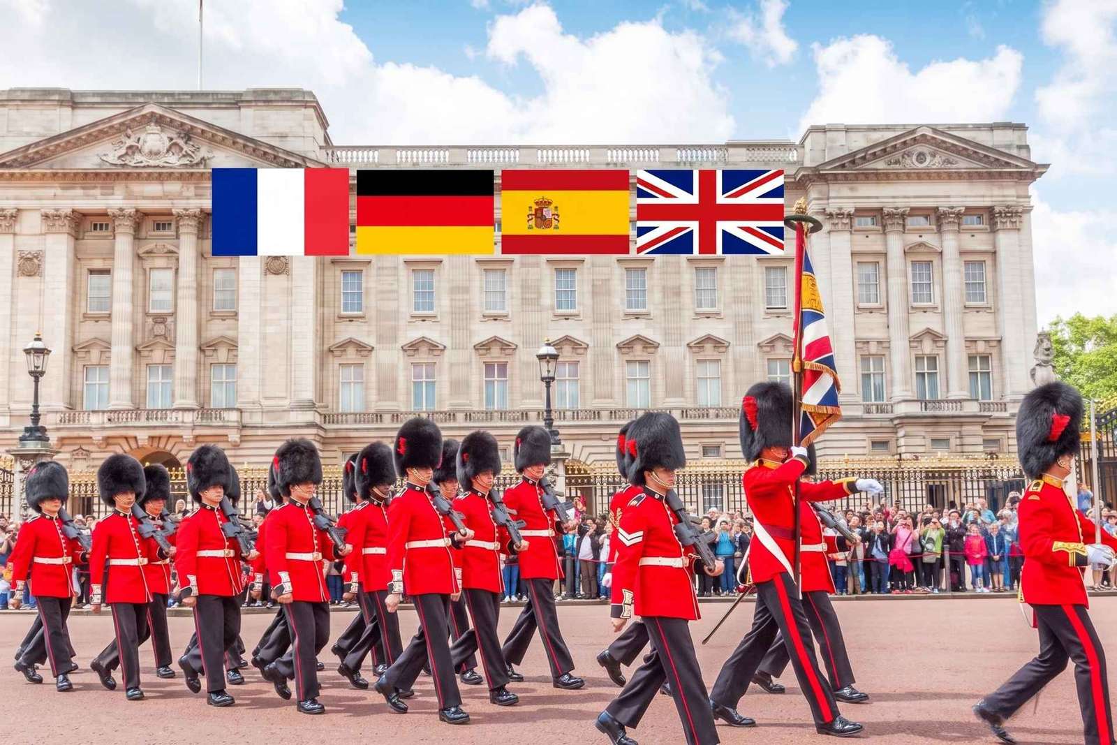 Londres: Palácio de Buckingham e experiência de mudança da guarda