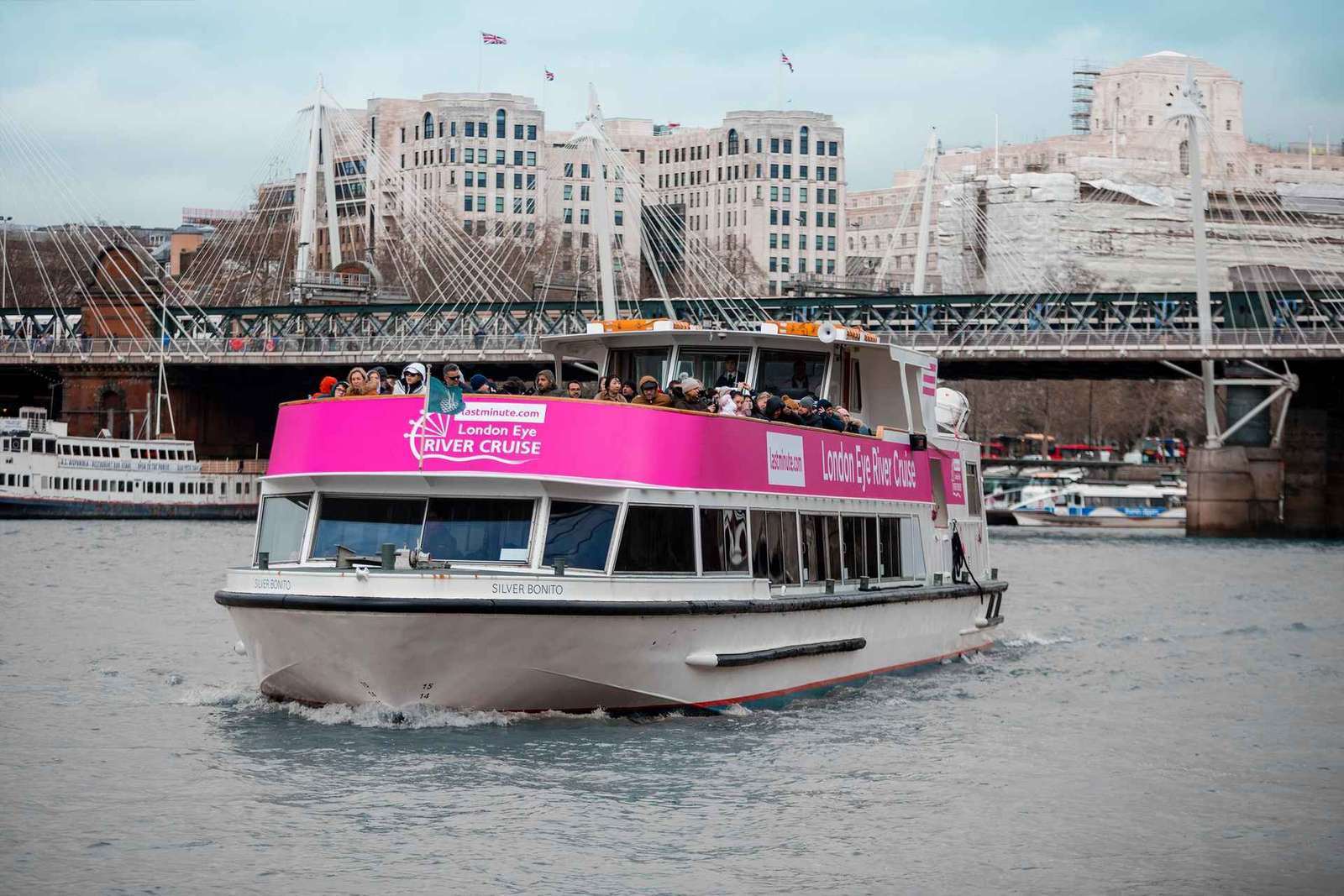 Londýn: Plavba po Temži s volitelnou vstupenkou na London Eye