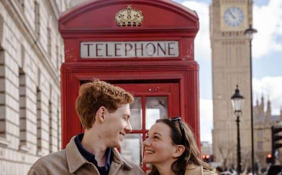 London: Private Photoshoot with Video Clip Option
