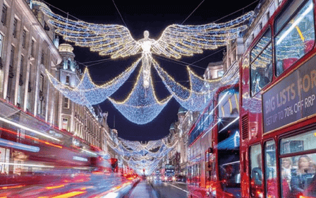 Londyn: Christmas Lights by Night - wycieczka otwartym autobusem
