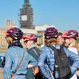 Grande excursão de bicicleta de meio dia em Londres